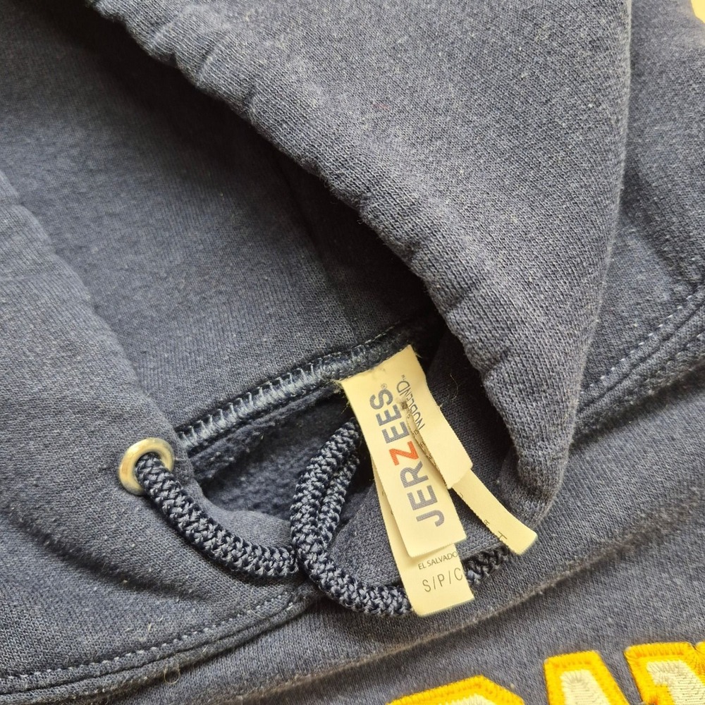 OBX | Outer Banks North Carolina Embroidered Hoodie Navy Blue Small | Preppy - Picture 5 of 6